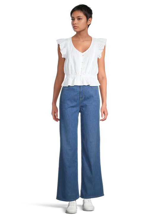 Lee - Ruffle Sleeve -pusero - BRIGHT WHITE | Stockmann - photo 2