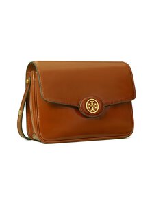 Tory Burch - Robinson Spazzolato Convertible -nahkalaukku - 223 DARK SIENNA Tory Burch - Robinson Spazzolato Convertible -nahkalaukku - 223 DARK SIENNA | Stockmann