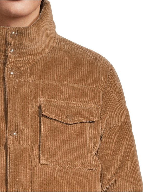 Moncler - Serrant-vakosamettinen untuvatakki - 26I BROWN | Stockmann - photo 6