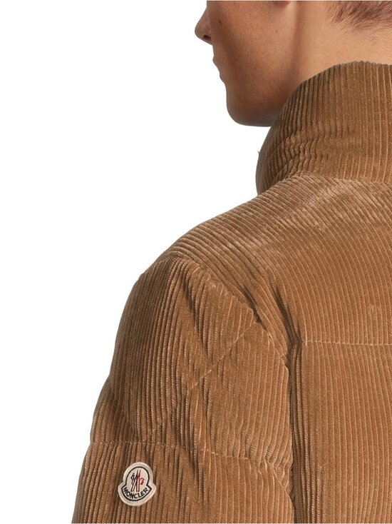 Moncler - Serrant-vakosamettinen untuvatakki - 26I BROWN | Stockmann - photo 7