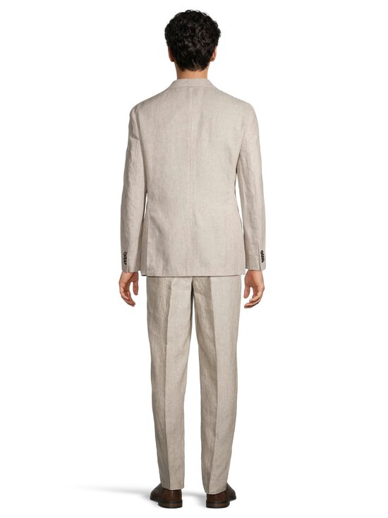 Michael Kors - Pure Linen Pleated -housut - 245 BEIGE | Stockmann - photo 4