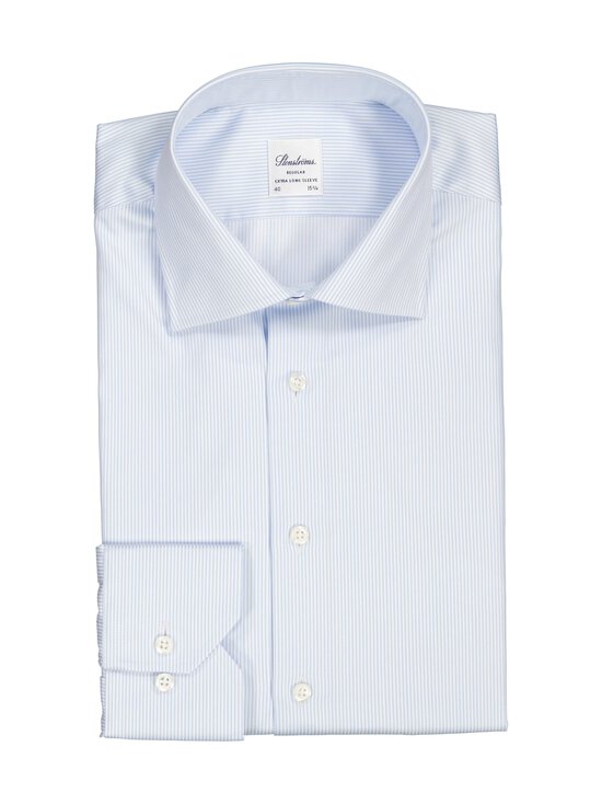 Stenströms - Regular Fit Stripe krekls ar apkakli un pagarinātām piedurknēm - 102 LIGHT BLUE STRIPE - photo 1 Stenströms - Regular Fit Stripe krekls ar apkakli un pagarinātām piedurknēm - 102 LIGHT BLUE STRIPE | Stockmann - photo 1