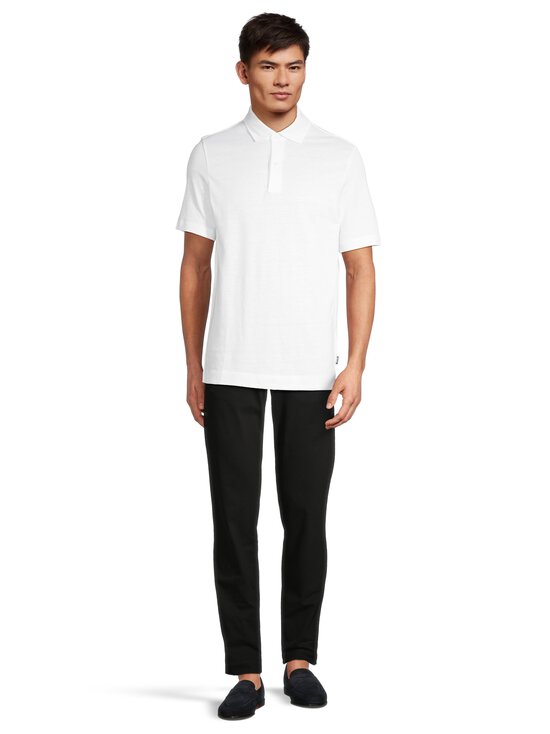 BOSS - Polosärk Press Jersey - 100 WHITE | Stockmann - photo 2