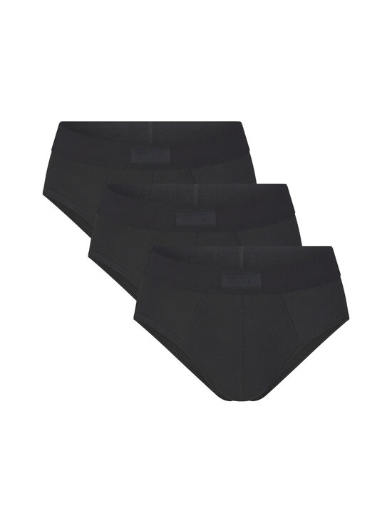 SKIMS - Cotton-alushousut 3-pack - ONYX | Stockmann - photo 1
