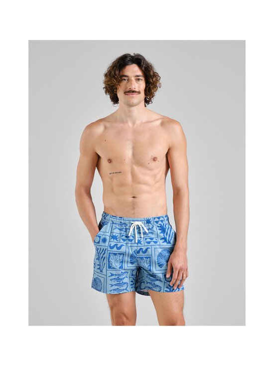 Dedicated - Birka-uimashortsit - OCEAN SQUARES BLUE | Stockmann - photo 5
