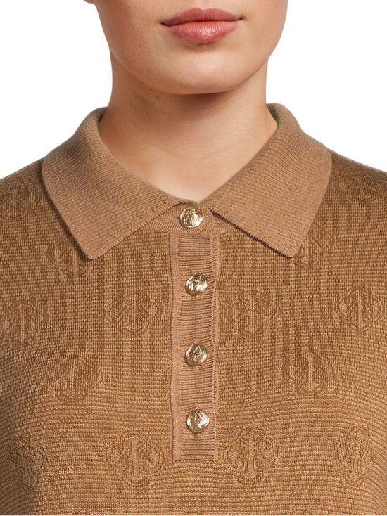 GANT - Monogram-pooloneule - 230 WHISKEY BROWN | Stockmann - photo 4
