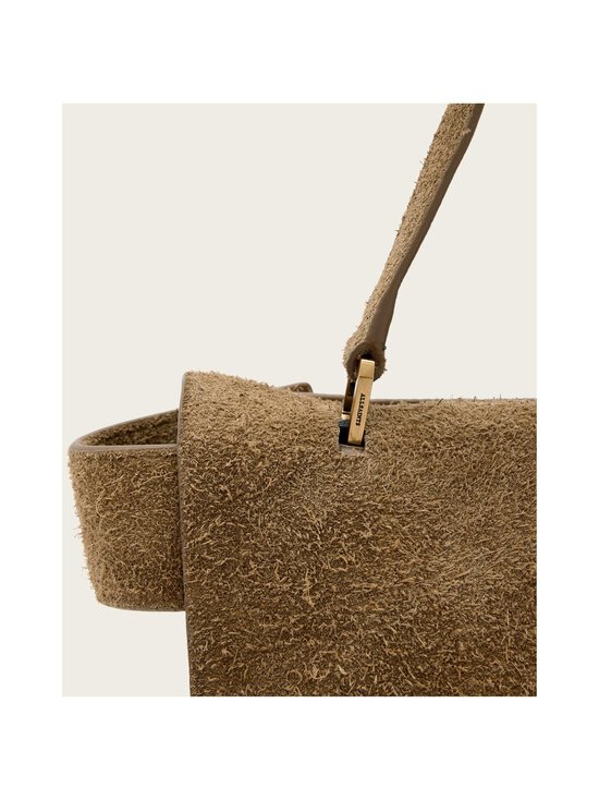 Allsaints - Ursa Suede Satchel -nahkalaukku - BISCUIT BROWN | Stockmann - photo 3