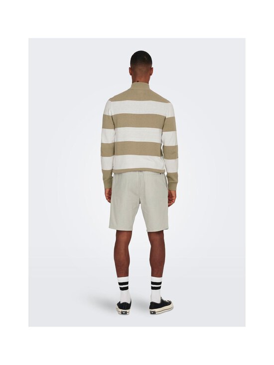 Only & Sons - Linasegust lühikesed püksid OnsLinus - SILVER LINING - photo 4 Only & Sons - Linasegust lühikesed püksid OnsLinus - SILVER LINING | Stockmann - photo 4