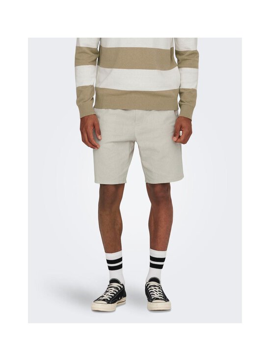 Only & Sons - Linasegust lühikesed püksid OnsLinus - SILVER LINING - photo 5 Only & Sons - Linasegust lühikesed püksid OnsLinus - SILVER LINING | Stockmann - photo 5