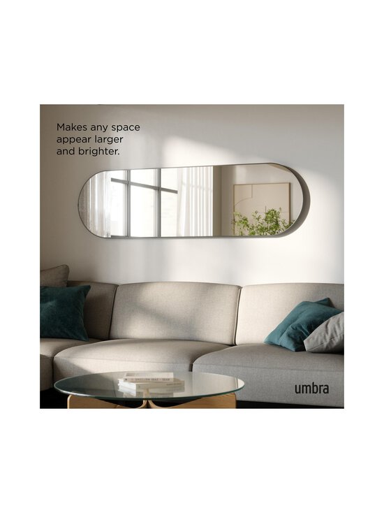 Umbra - Hubba Pill -peili 45 x 157 cm - TITANIUM | Stockmann - photo 9