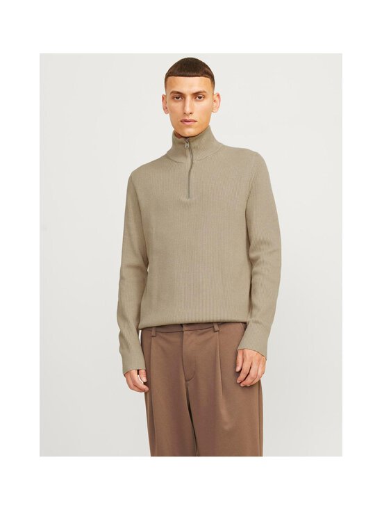 Jack & Jones - JjePerfect Half Zip -neule - CROCKERY - photo 2 Jack & Jones - JjePerfect Half Zip -neule - CROCKERY | Stockmann - photo 2