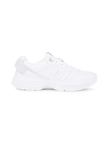 Tommy Hilfiger - Tech Heel Runner -nahkasneakerit - YBS WHITE Tommy Hilfiger - Tech Heel Runner -nahkasneakerit - YBS WHITE | Stockmann