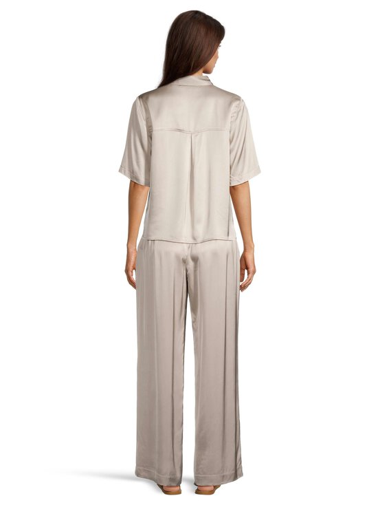 ESSENTIALS by Stockmann - Astrid-satiinihousut - BEIGE | Stockmann - photo 4