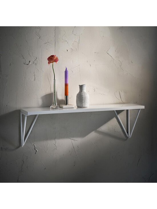 Maze - Pythagoras XL -hyllynkannattimet 2 kpl valkoinen - WHITE | Stockmann - photo 2