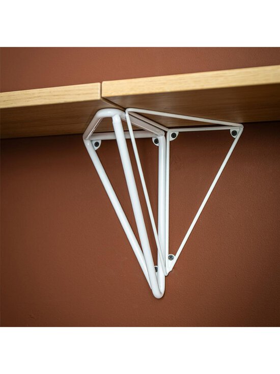 Maze - Pythagoras XL -hyllynkannattimet 2 kpl valkoinen - WHITE | Stockmann - photo 7