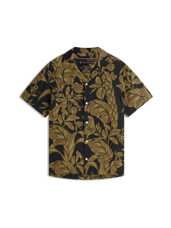 Tommy Hilfiger - Vacation Print lina krekls ar apkakli - C1G DARK NIGHT NAVY / ALLOVER | Stockmann - photo 1