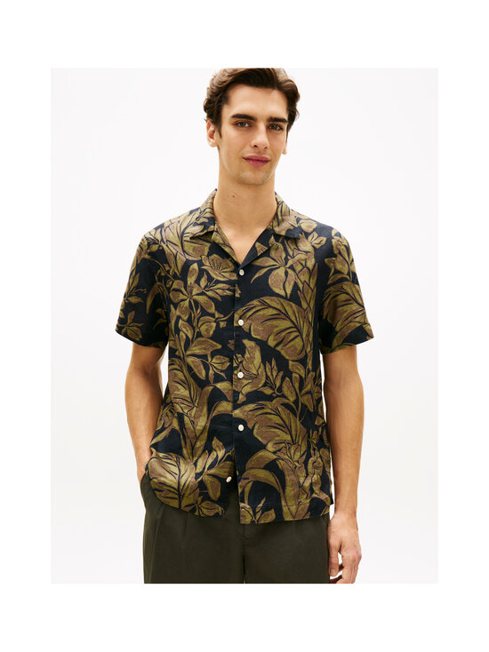 Tommy Hilfiger - Vacation Print lina krekls ar apkakli - C1G DARK NIGHT NAVY / ALLOVER | Stockmann - photo 5