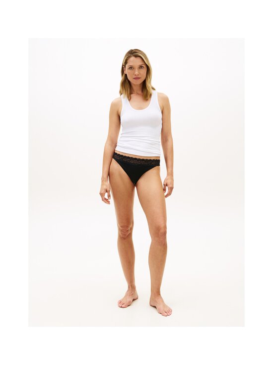 Tommy Hilfiger - Tanga biksītes 3-paka - 0R8 BLACK / BLACK / BLACK | Stockmann - photo 2