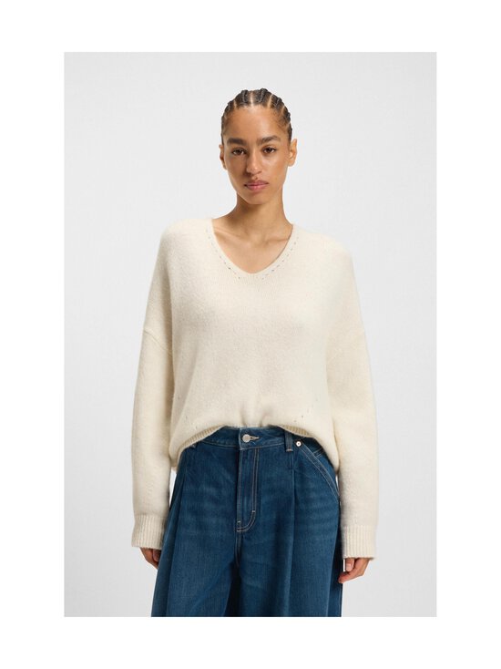 BOSS - Fondyssa-neulepusero - 118 OPEN WHITE | Stockmann - photo 2