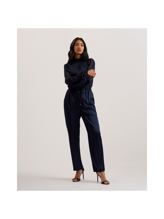 Ted Baker London - Natori Jogger satīna bikses - NAVY | Stockmann - photo 4