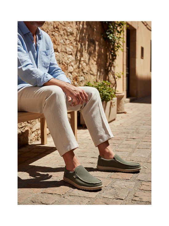 HEYDUDE - Mikka Braided -kangaskengät - 3VE ARMY | Stockmann - photo 7