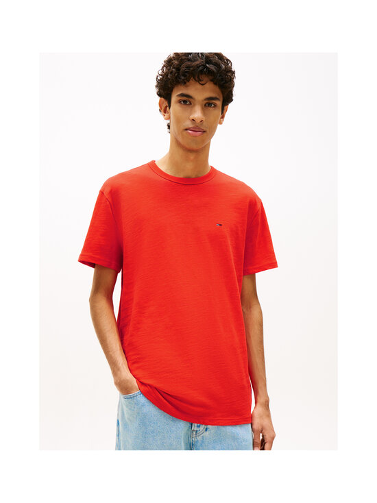 Tommy Jeans - Regular Sflag Slub T-krekls - XM2 HORIZON | Stockmann - photo 4