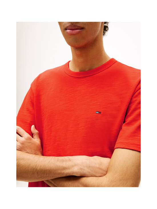 Tommy Jeans - Regular Sflag Slub T-krekls - XM2 HORIZON | Stockmann - photo 5