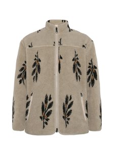 Knowledge Cotton Apparel - Loose Fit Zip Fleece -takki - 9930 BEIGE | Stockmann