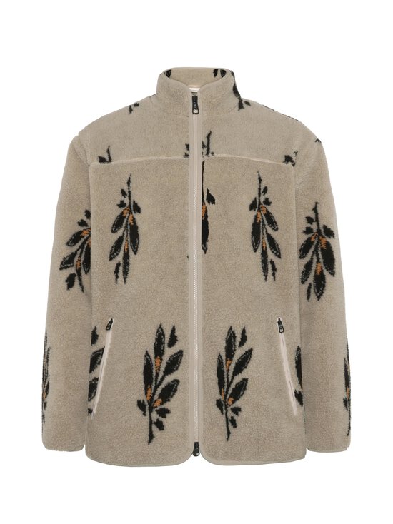 Knowledge Cotton Apparel - Loose Fit Zip Fleece -takki - 9930 BEIGE | Stockmann - photo 1