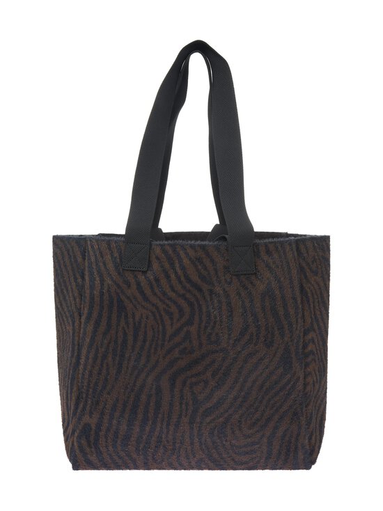 Allsaints - Izzy Zebra Tote soma - BLACK/BROWN | Stockmann - photo 1