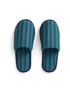 HAY - Waffle-tossut - STRIPE PETROL BLUE | Stockmann