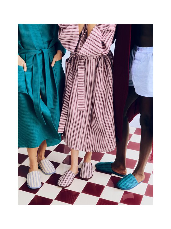 HAY - Waffle-tossut - STRIPE PETROL BLUE | Stockmann - photo 3