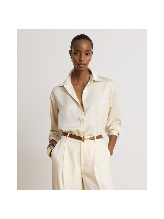 Lauren Ralph Lauren - Woven Sport -paitapusero - 002 MASCARPONE CREAM | Stockmann - photo 2