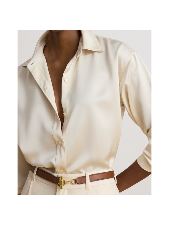 Lauren Ralph Lauren - Woven Sport -paitapusero - 002 MASCARPONE CREAM | Stockmann - photo 4