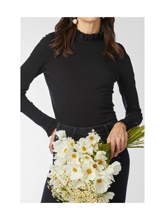 rich & royal - Slub-trikoopaita - BLACK - photo 2 rich & royal - Slub-trikoopaita - BLACK | Stockmann - photo 2
