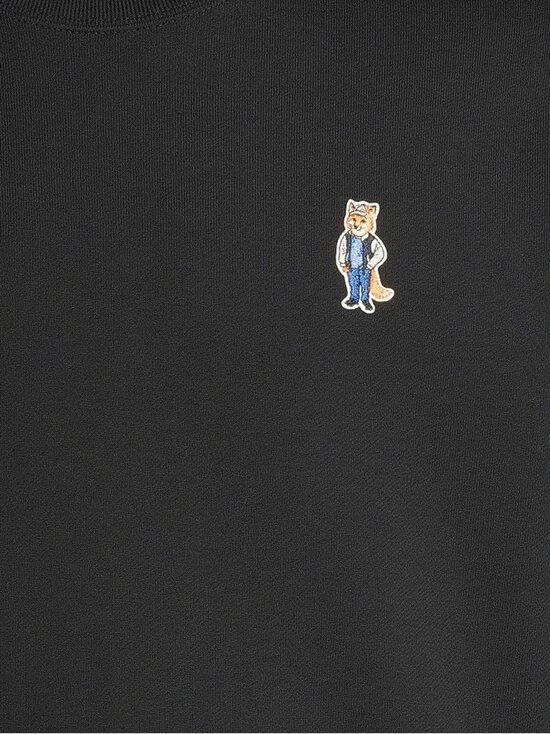 Maison Kitsuné - Dressed Fox Comfort -collegepaita - P199 BLACK | Stockmann - photo 4