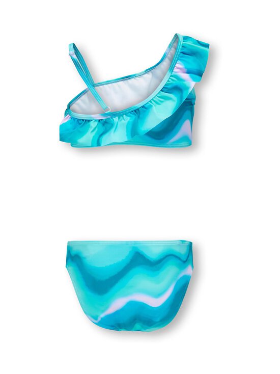KIDS ONLY - KogLaura One Shoulder -bikinit - SPA RETREAT AOP:AQUA WAVES | Stockmann - photo 2
