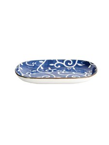 Tokyo Design Studio - Karakusa Oblong porcelāna šķīvis ø 18, 7 cm - BLUE/WHITE Tokyo Design Studio - Karakusa Oblong porcelāna šķīvis ø 18, 7 cm - BLUE/WHITE | Stockmann