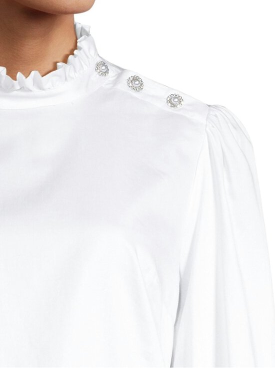 rich & royal - Nos R volānu blūze - WHITE 100 | Stockmann - photo 4