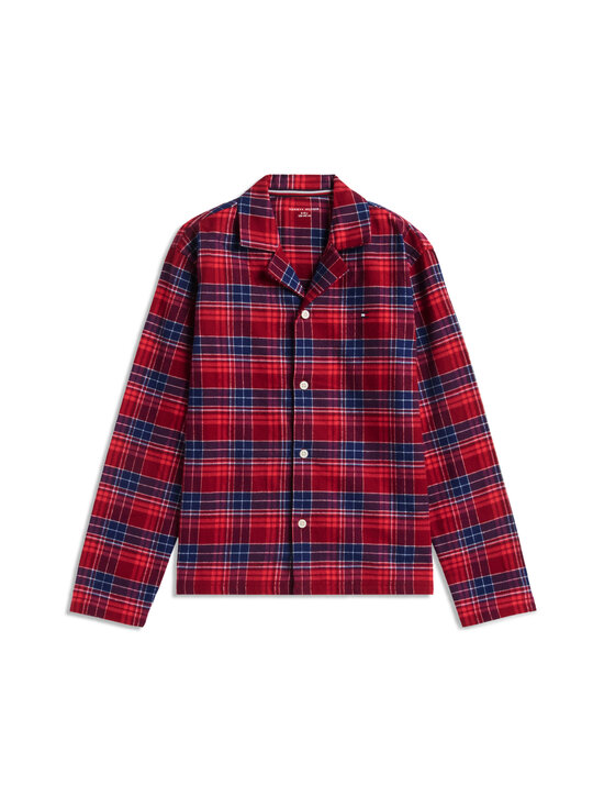 Tommy Hilfiger - Check flaneļa pidžama - 0QJ CHECK GLOBAL STP MEDIUM RED | Stockmann - photo 1
