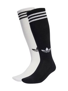 adidas Originals - 3 Stripes -polvisukat 2-pack - JV7413 WHITE/BLACK adidas Originals - 3 Stripes -polvisukat 2-pack - JV7413 WHITE/BLACK | Stockmann