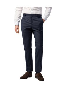 Ted Baker London - Adana Textured Check -housut - 170 NAVY | Stockmann