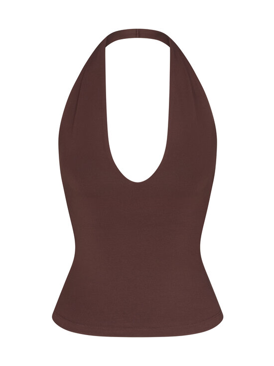SKIMS - Topp Smooth Layers Halter - COCOA | Stockmann - photo 1