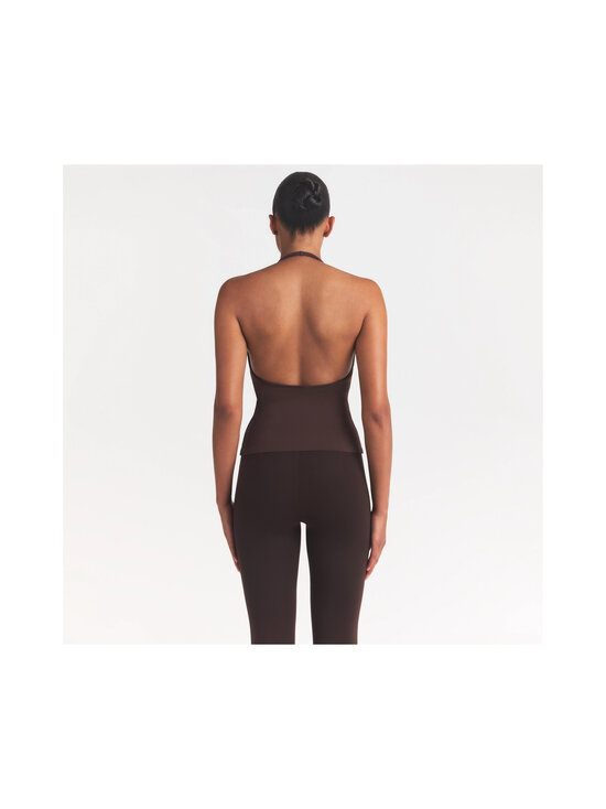 SKIMS - Topp Smooth Layers Halter - COCOA | Stockmann - photo 3
