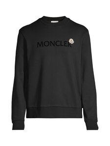 Moncler - Logo-collegepaita - 999 BLACK Moncler - Logo-collegepaita - 999 BLACK | Stockmann
