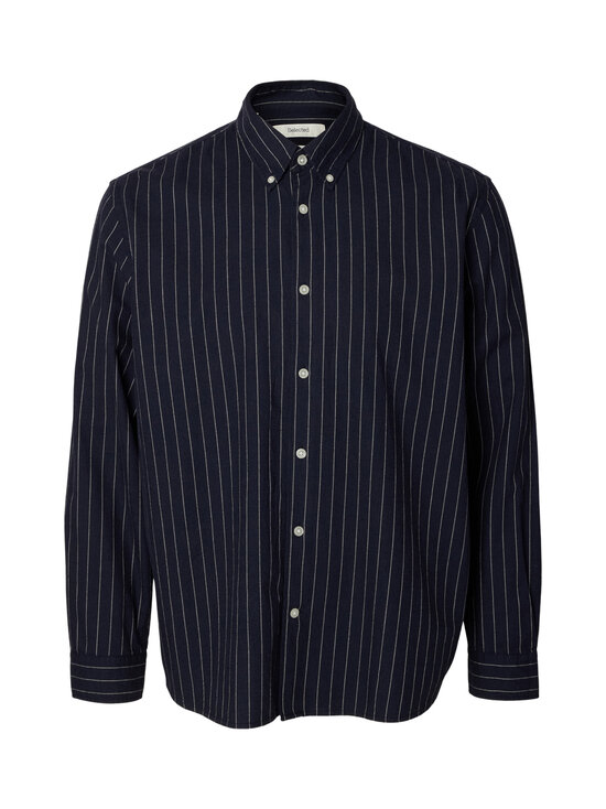 Selected - Särk SlmRegCole Jay Melange - SKY CAPTAIN STRIPES:WHITE PINSTRIPE | Stockmann - photo 1