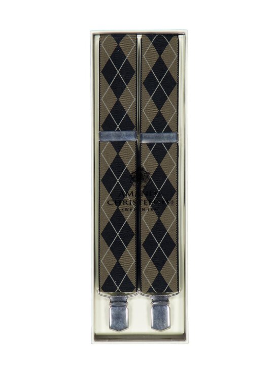 Amanda Christensen - Argyle-henkselit - 805 BEIGE | Stockmann - photo 2