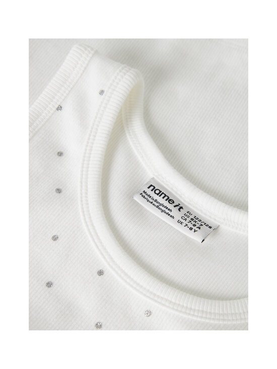 Name It - Topp NkfHeba Slim Tank - BRIGHT WHITE | Stockmann - photo 3