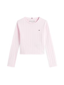 Tommy Hilfiger - Pointelle trikotāžas krekls - TOG LIGHT PINK Tommy Hilfiger - Pointelle trikotāžas krekls - TOG LIGHT PINK | Stockmann
