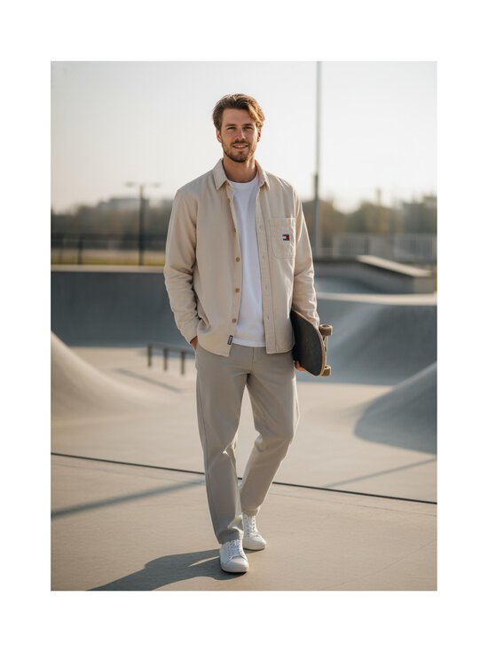 Tommy Jeans - Särkjakk Brick Corduroy - ACI CLASSIC BEIGE | Stockmann - photo 6